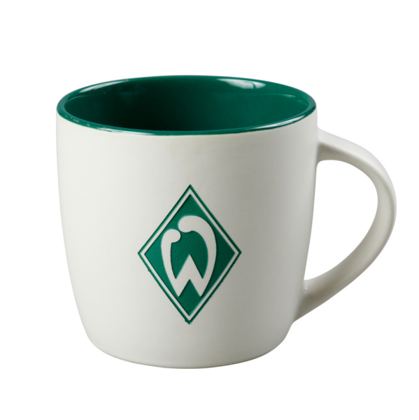 Werder Bremen - Tasse Logo weiß